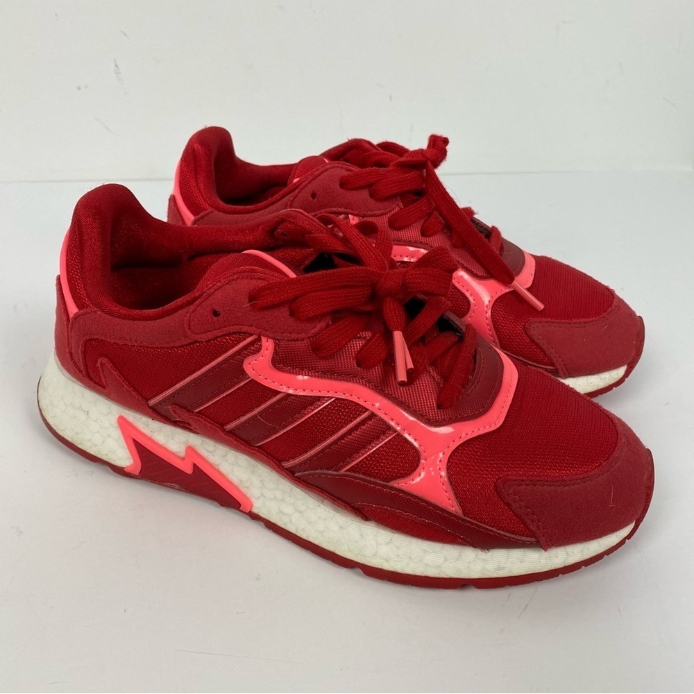 Adidas Red Athletic Sneakers